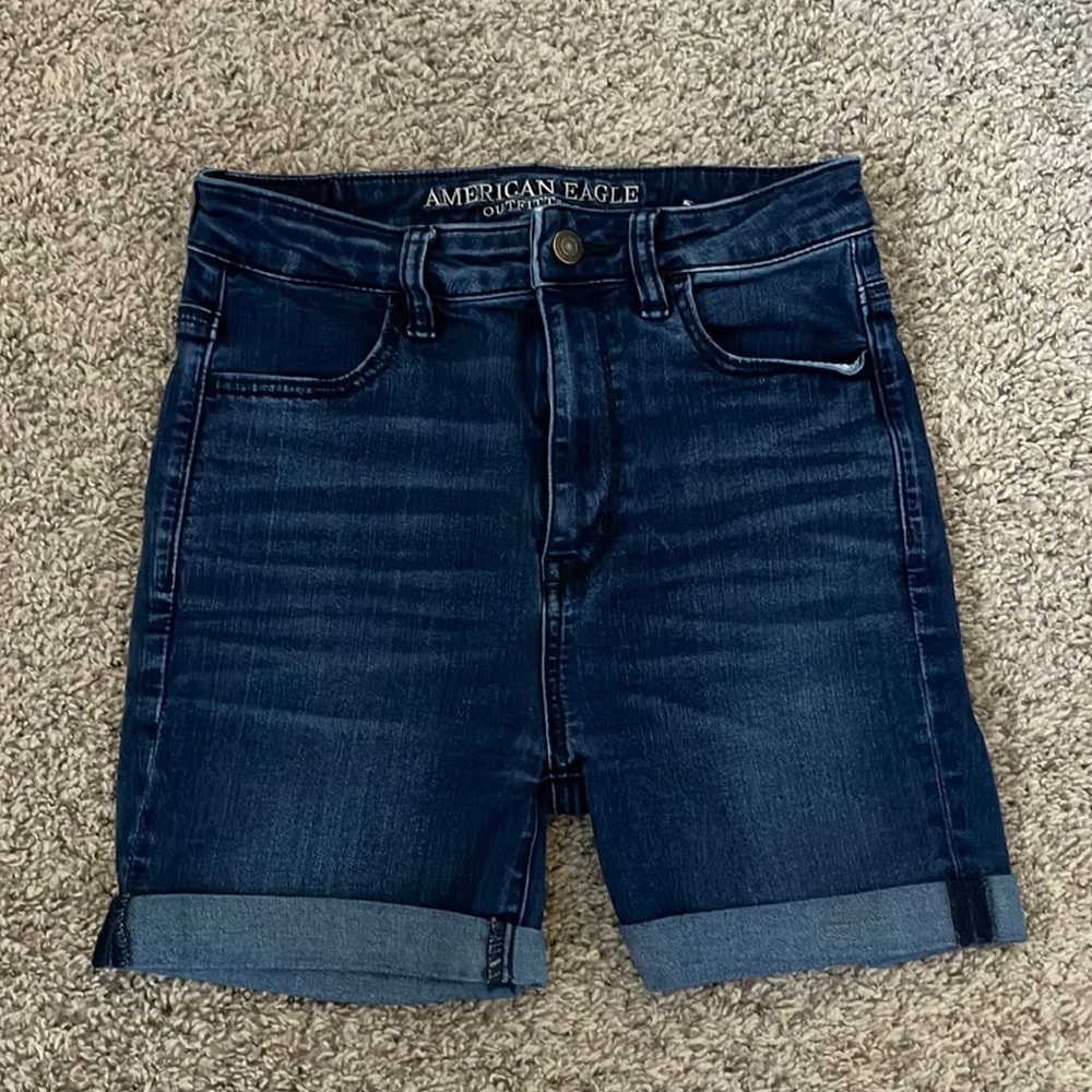 American eagle jean shorts